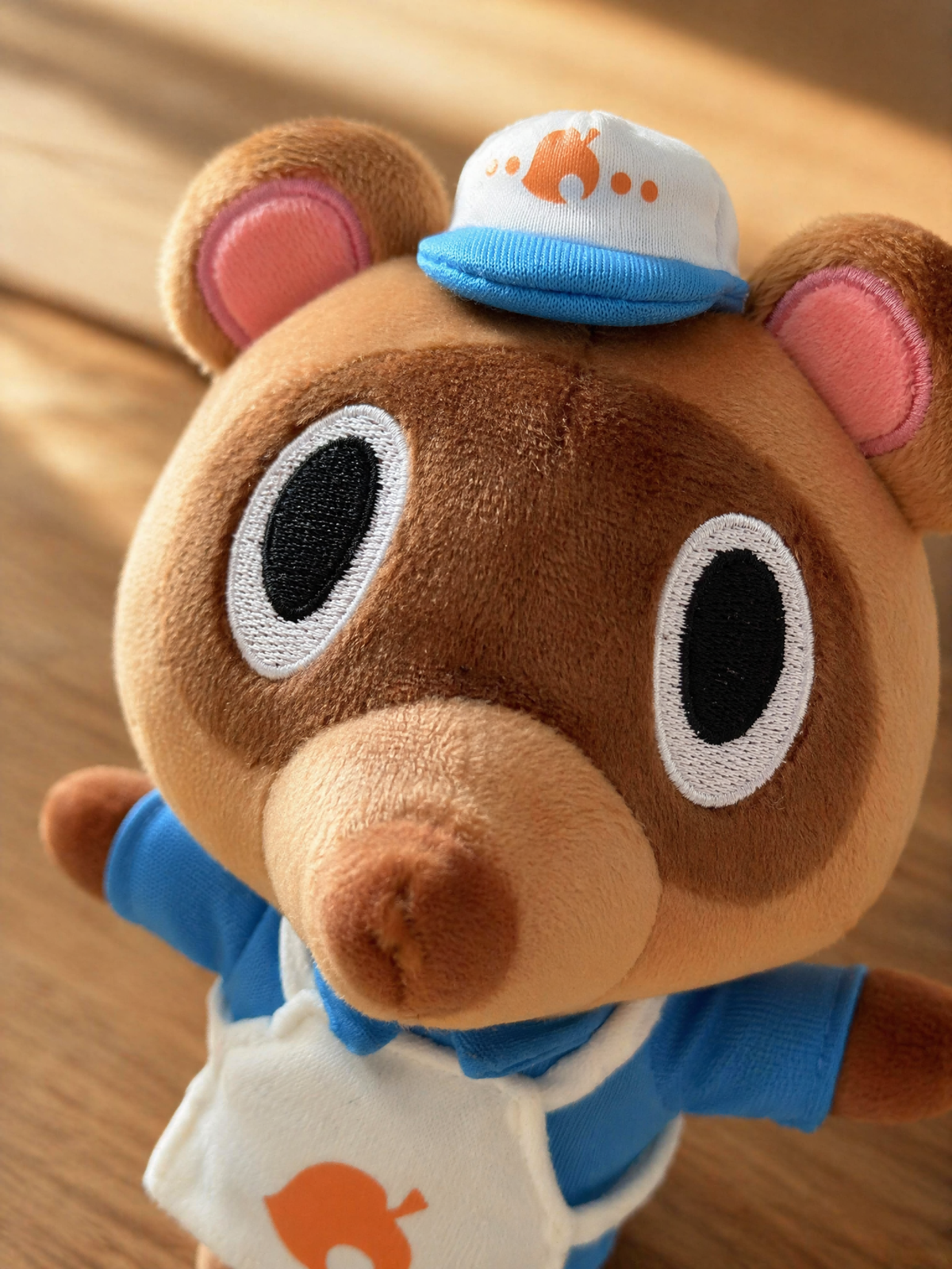 Animal Crossing Inspired Timmy in Uniform – 20cm Soft Plush Keychain & Bag Charm