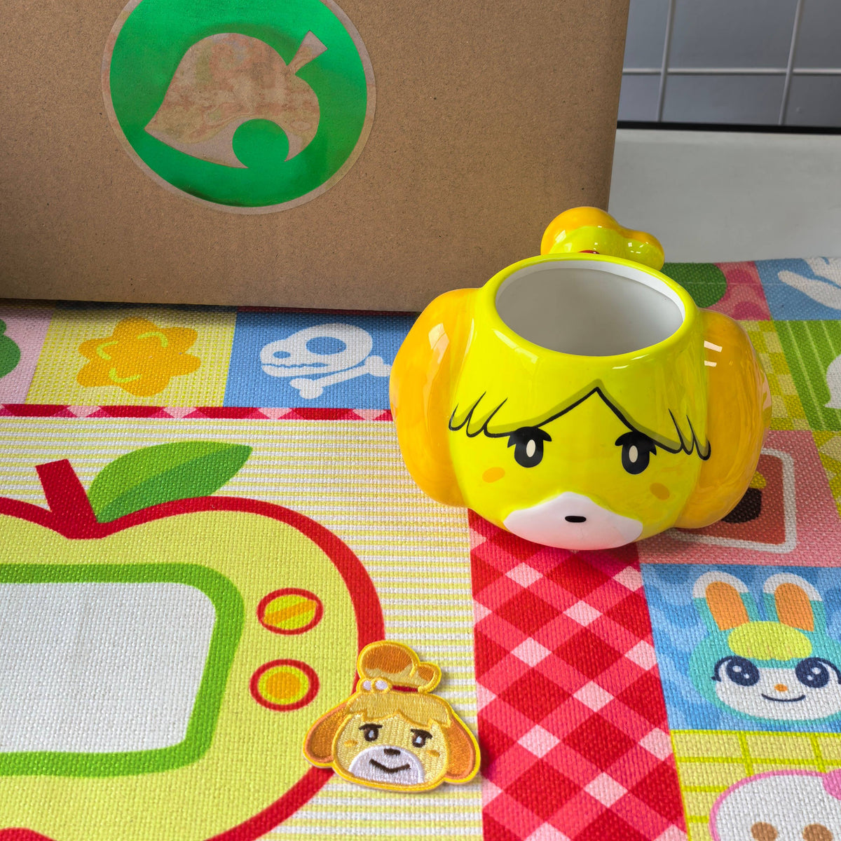 Animal Crossing Inspired Isabelle's Sunshine Brew Mug – Cheerful Yellow Ceramic Cup for ACNH Fans
