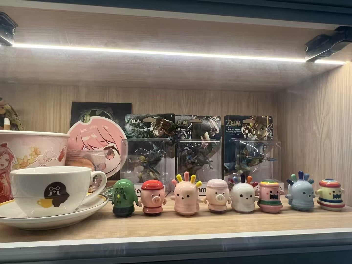 Animal Crossing Inspired Mini Gyroid Set – Brewstoid, Squeakoid, Clatteroid, Oinkoid, Tockoid | Ceramic Handicrafts Collection