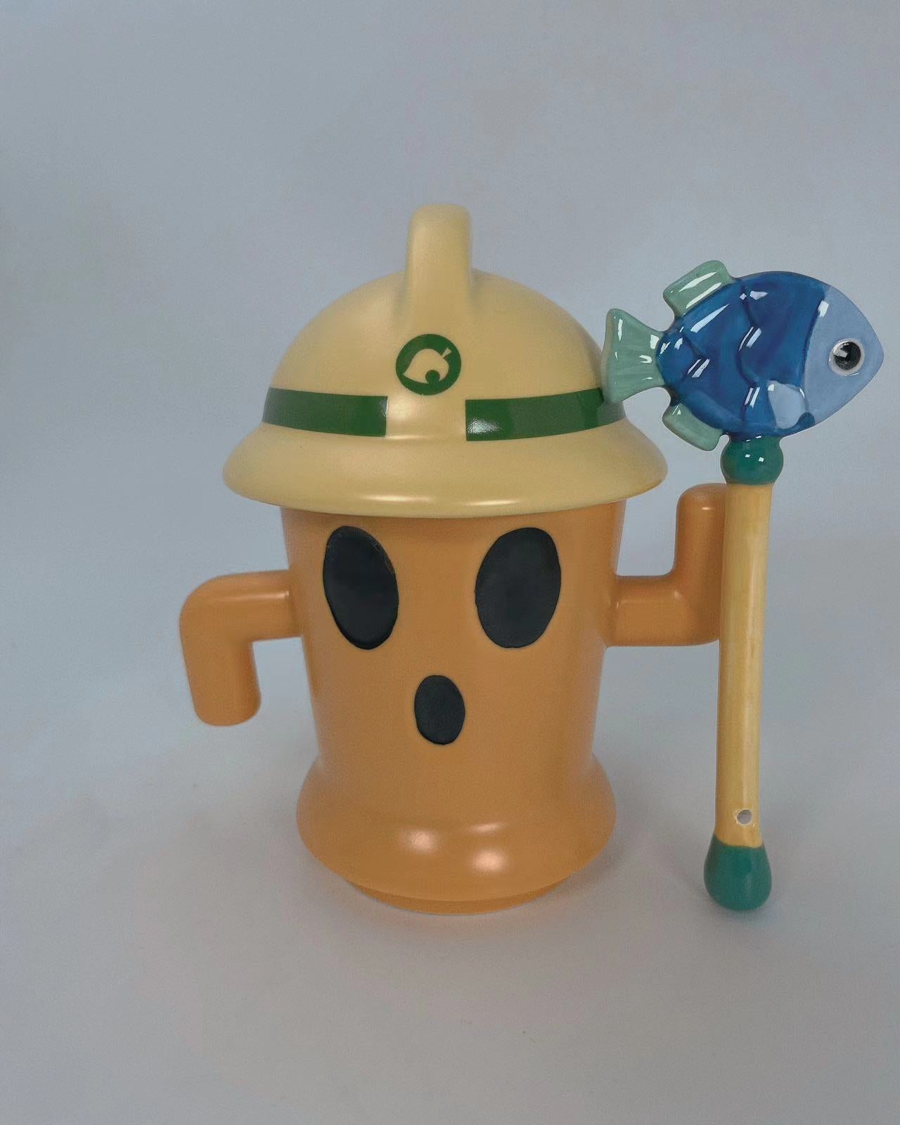 Animal Crossing Lloid Gyroid Ceramic Coffee Mug – Handmade Ceramic Handicraft | Cute Game Gift for Collectors