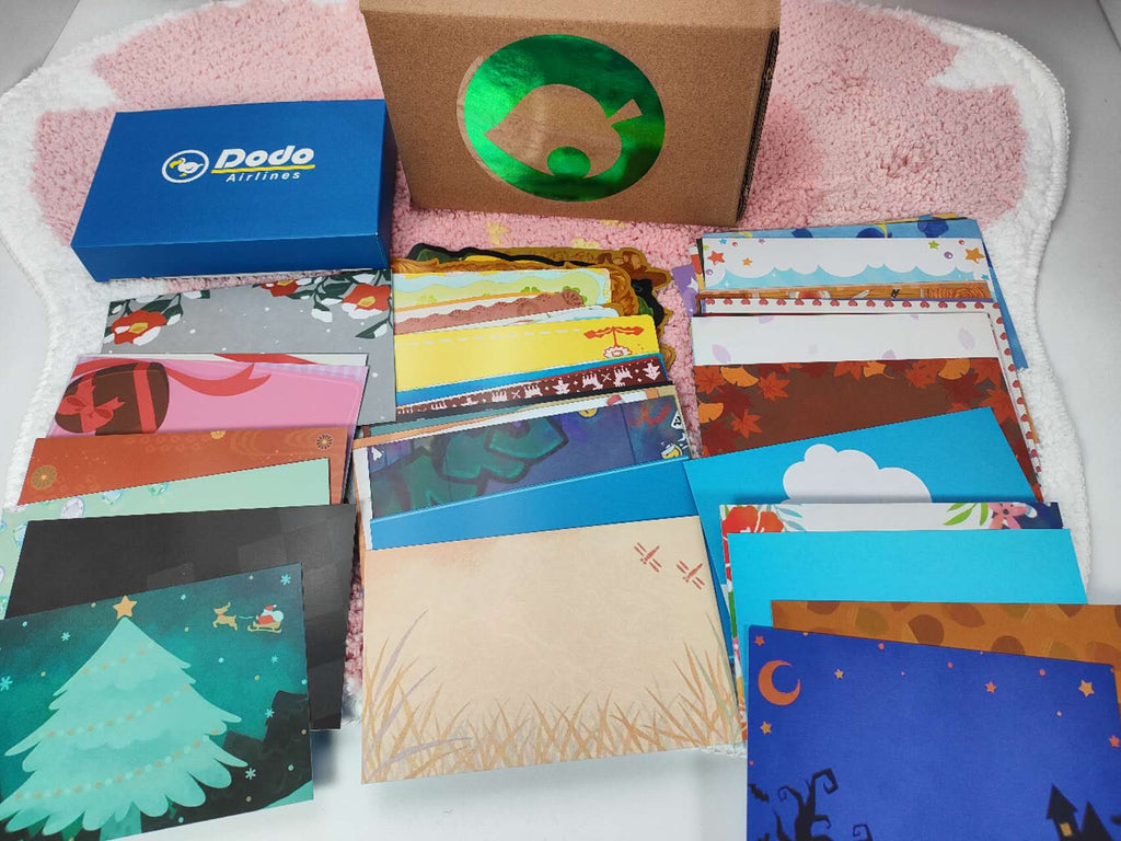 62PCS DHL Postcards, Game Merch, Cute Cartoon Themed Postcards for Fans