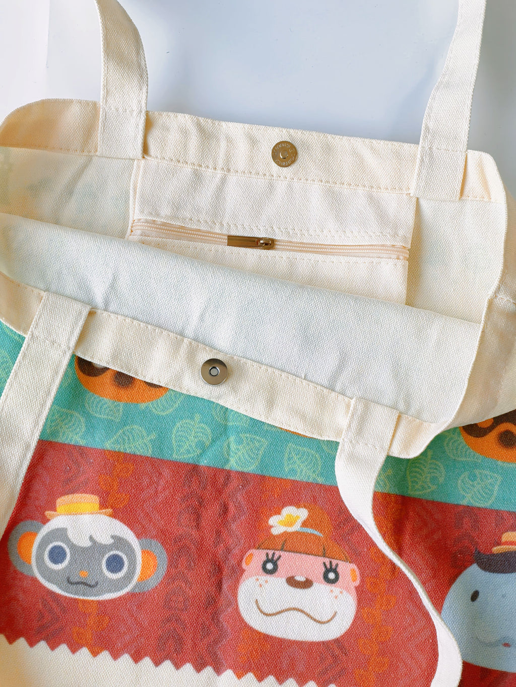 Animal Crossing Inspired Dodo Airline Adventure or Tom Nook & Isabelle– Duty Canvas Crossbody Bag