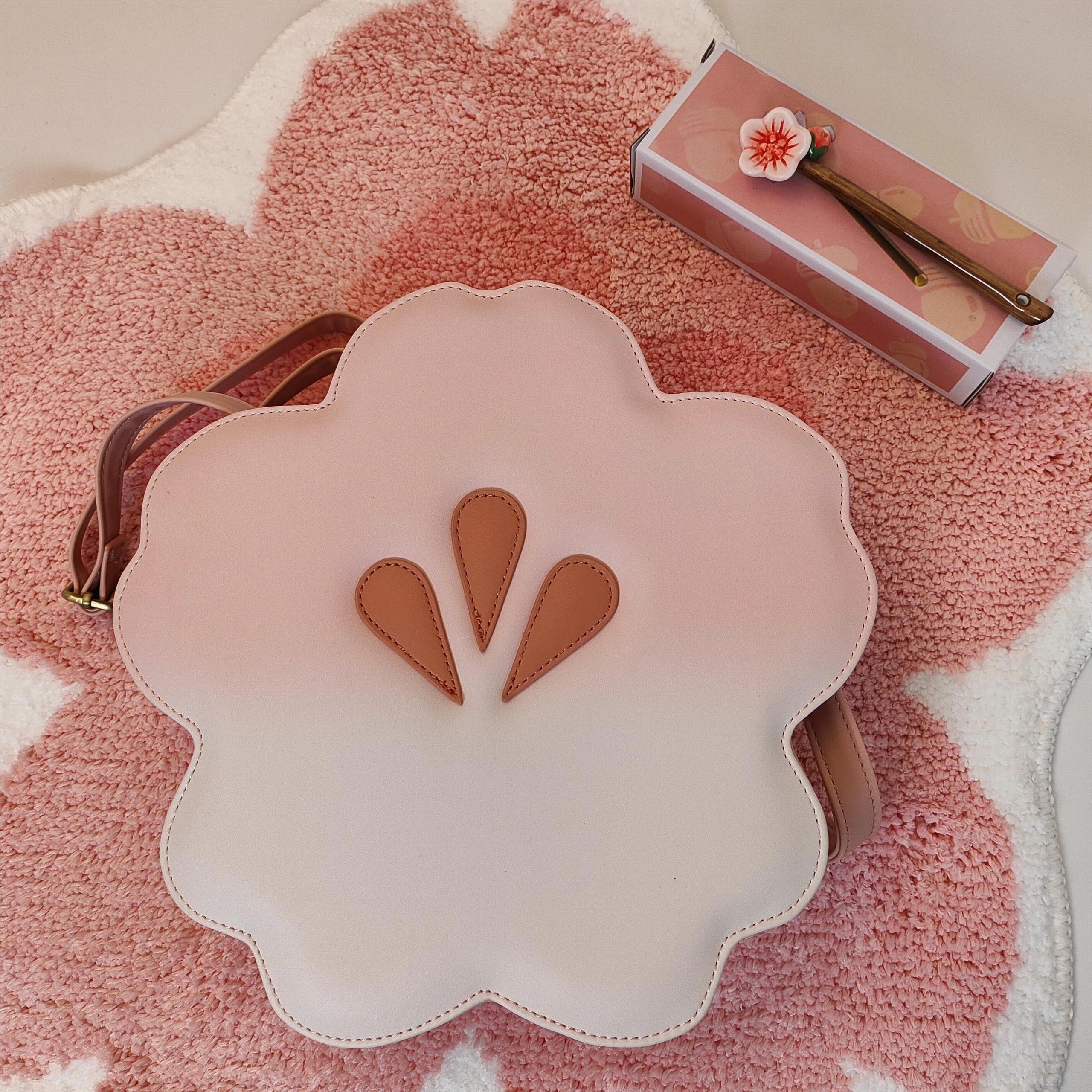 Cherry blossom Pochette，Sakura Shoulder bag，Crossbodybag