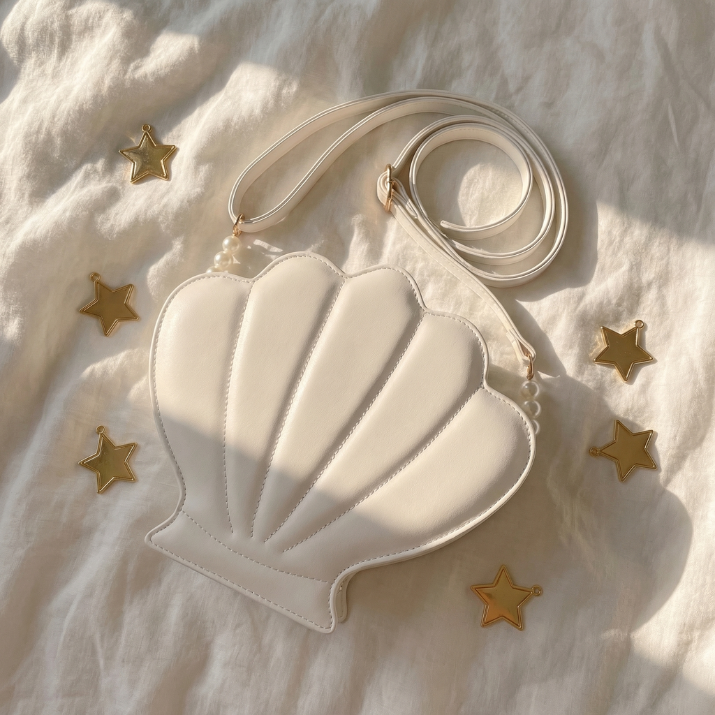 Animal Crossing Inspired Shellfish Crossbody Bag – Cute Game Themed Gift for Fans & Collectors