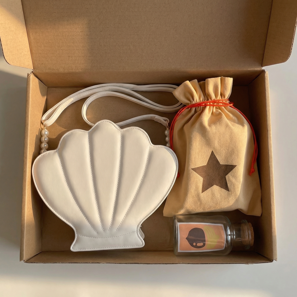 Animal Crossing Inspired Shellfish Crossbody Bag – Cute Game Themed Gift for Fans & Collectors