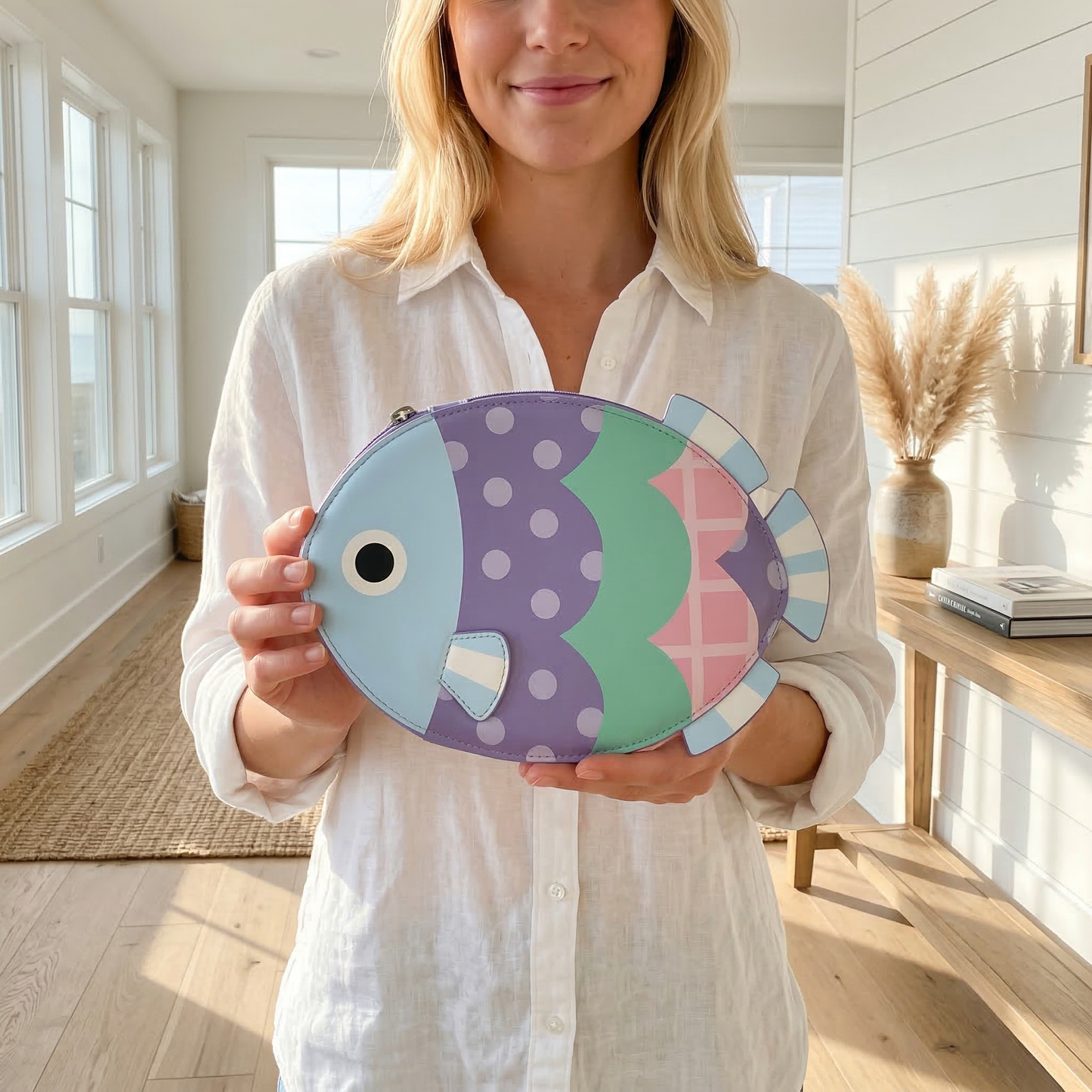 Animal Crossing Inspired C.J.'s Fishing Tourney Fish Prize Bag – Crossbody Bag for ACNH Fans
