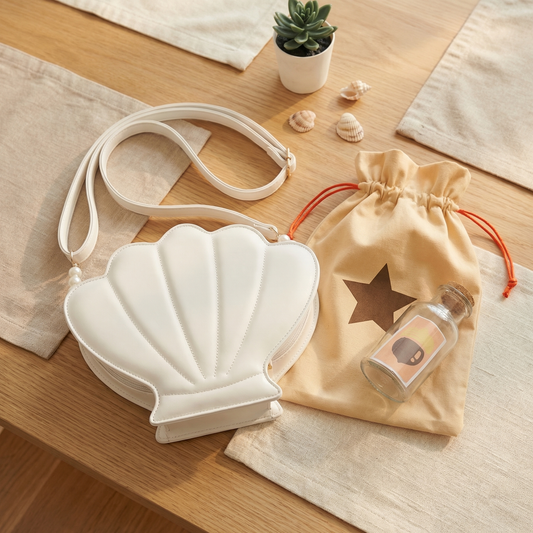 Animal Crossing Inspired Shellfish Crossbody Bag – Cute Game Themed Gift for Fans & Collectors