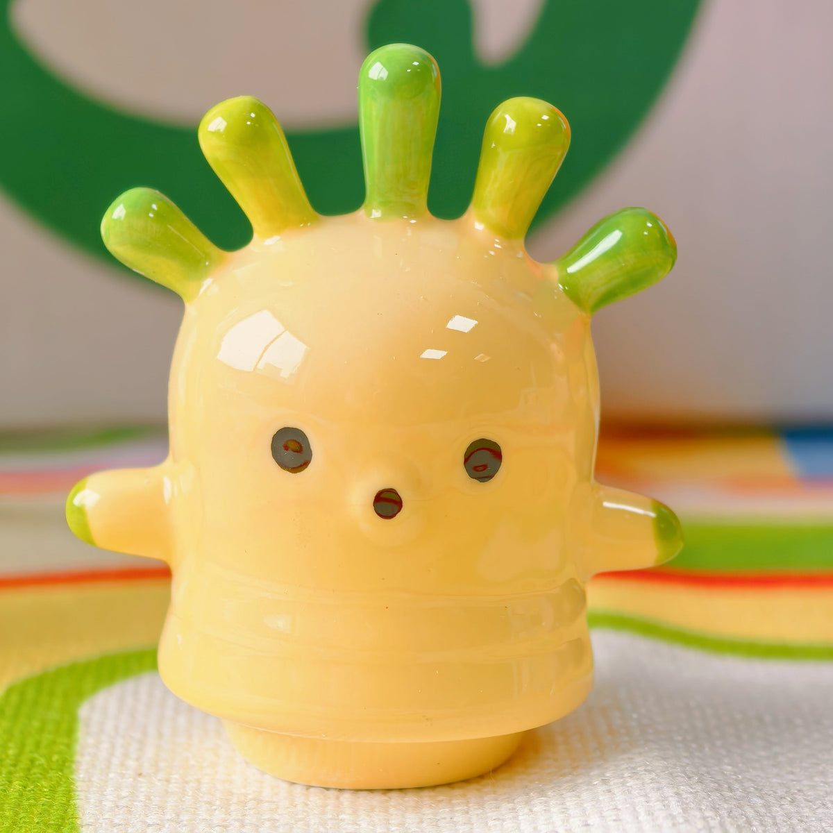 Animal Crossing Inspired Mini Gyroid Set – Brewstoid, Squeakoid, Clatteroid, Oinkoid, Tockoid | Ceramic Handicrafts Collection