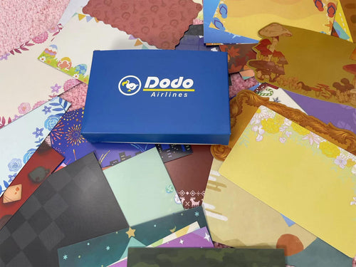62PCS DHL Postcards, Game Merch, Cute Cartoon Themed Postcards for Fans
