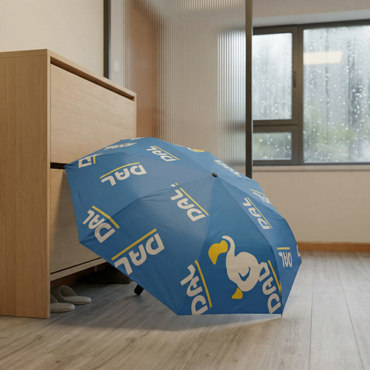 Animal Crossing Inspired DAL Umbrella - Auto Open, 35.4 Inches, Waterproof & UV Protection