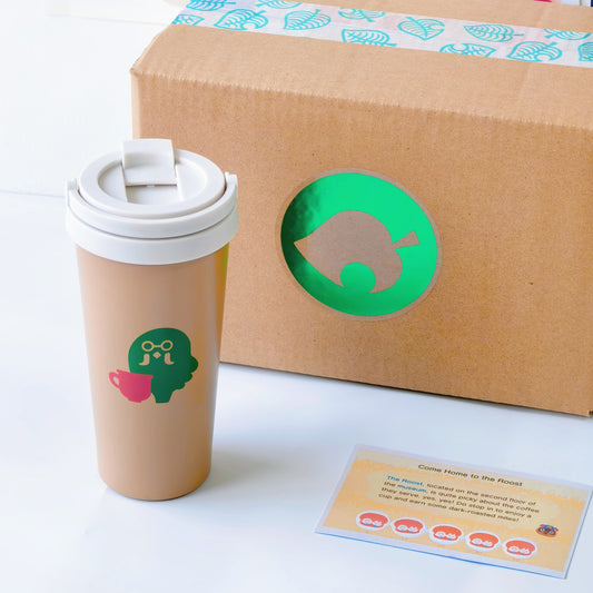 Animal Crossing Inspired The Roost Coffee Stainless Steel Tumbler | ACNH Brewster Travel Mug