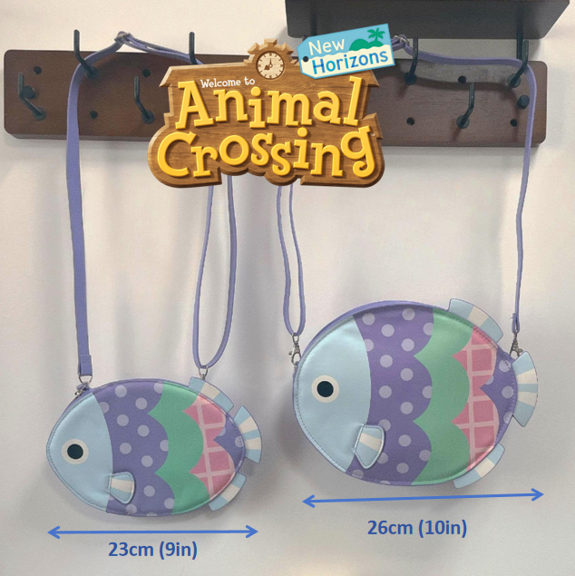 Animal Crossing Inspired C.J.'s Fishing Tourney Fish Prize Bag – Crossbody Bag for ACNH Fans