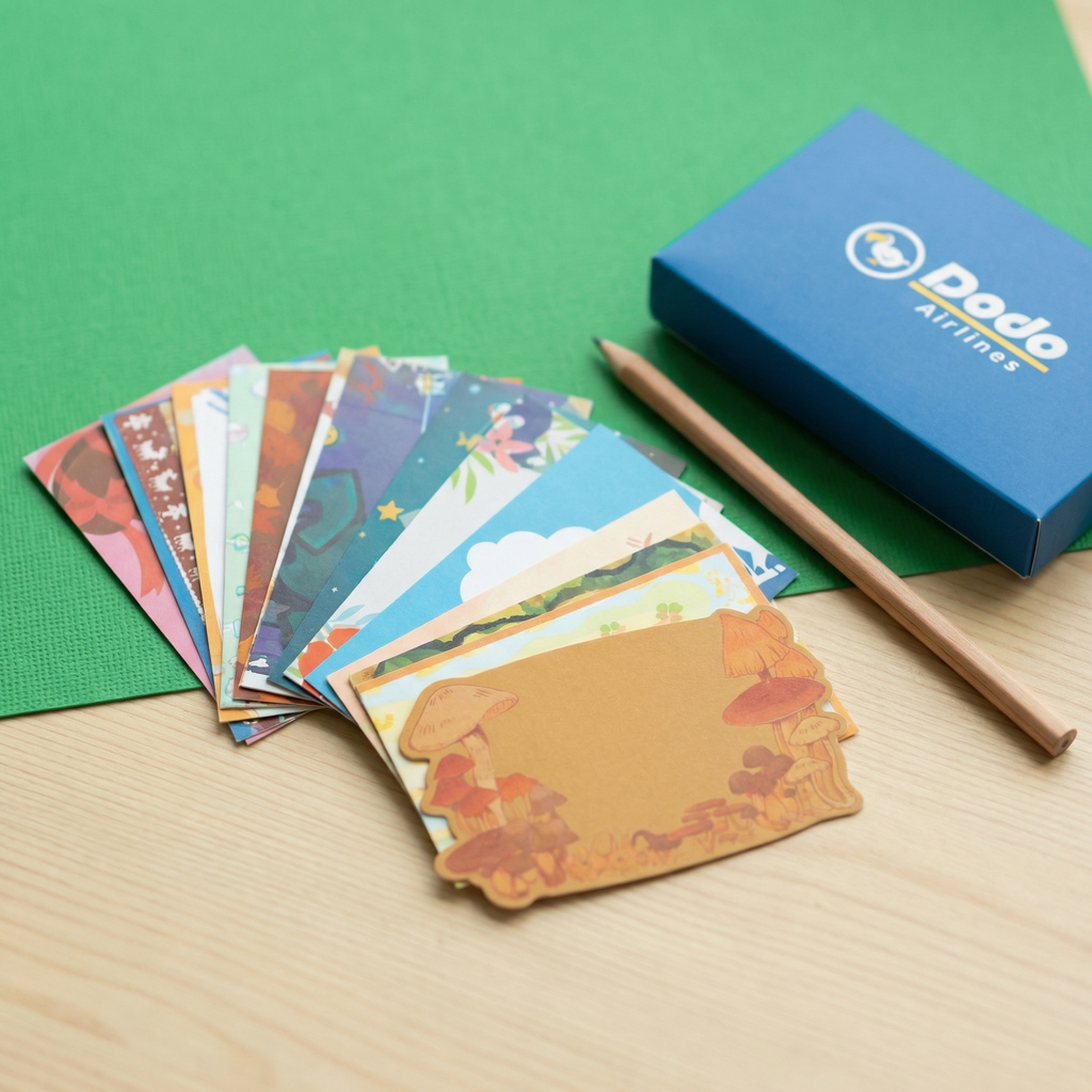 62PCS DHL Postcards, Game Merch, Cute Cartoon Themed Postcards for Fans