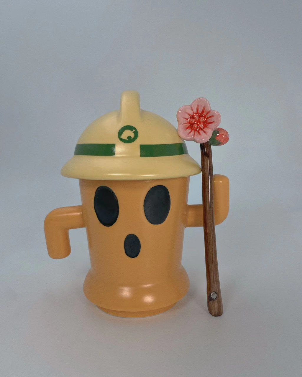 Animal Crossing Lloid Gyroid Ceramic Coffee Mug – Handmade Ceramic Handicraft | Cute Game Gift for Collectors