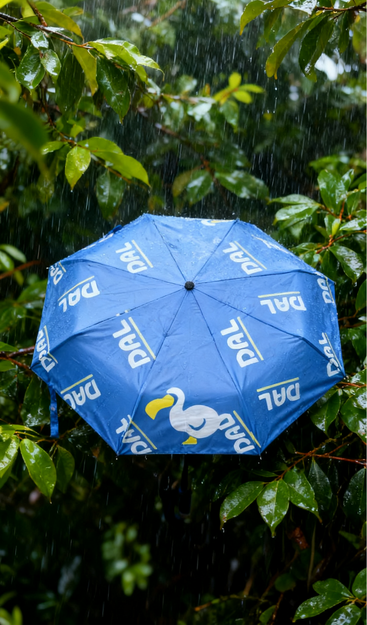 Animal Crossing Inspired DAL Umbrella - Auto Open, 35.4 Inches, Waterproof & UV Protection