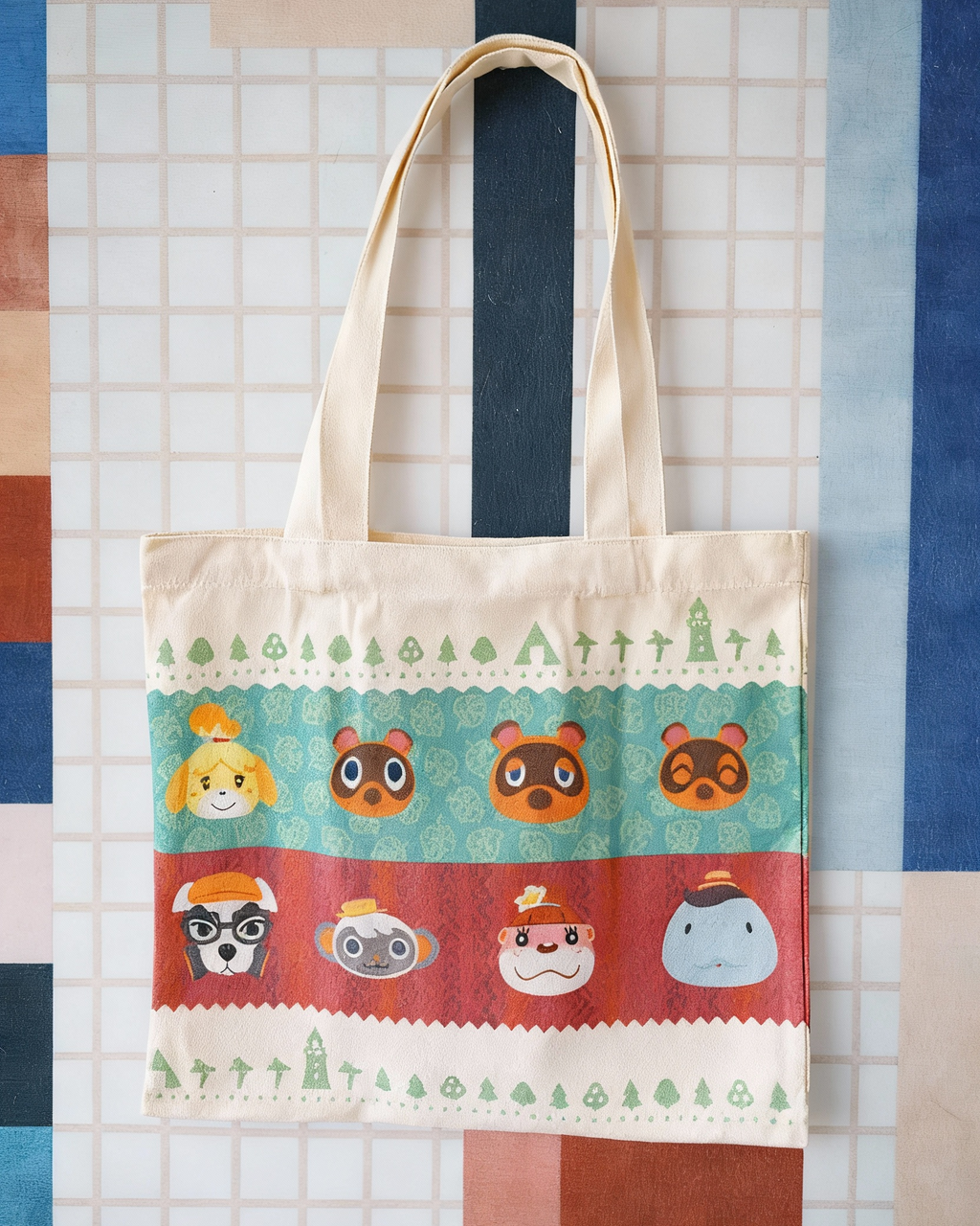 Animal Crossing Inspired Dodo Airline Adventure or Tom Nook & Isabelle– Duty Canvas Crossbody Bag