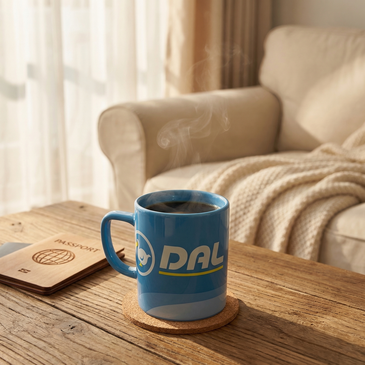 Animal Crossing Inspired DAL Ceramic Coffee Mug – Dodo Airlines Themed Gaming Mug for ACNH Fans