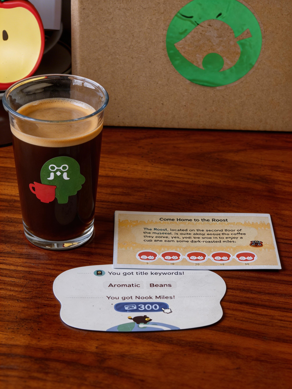 Animal Crossing Inspired The Roost Mug Glass – Perfect for Game Coffee & Tea Lovers