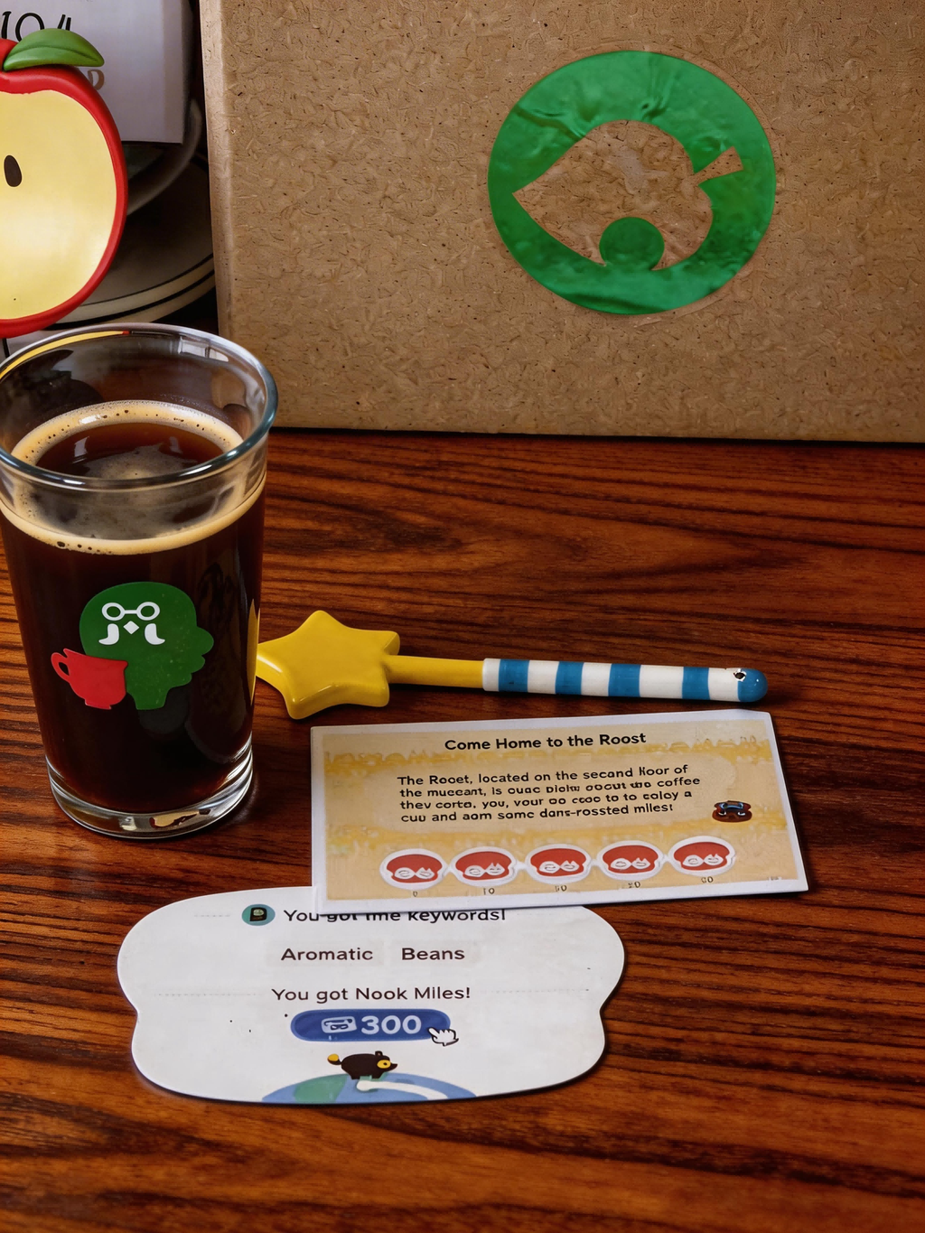 Animal Crossing Inspired The Roost Mug Glass – Perfect for Game Coffee & Tea Lovers