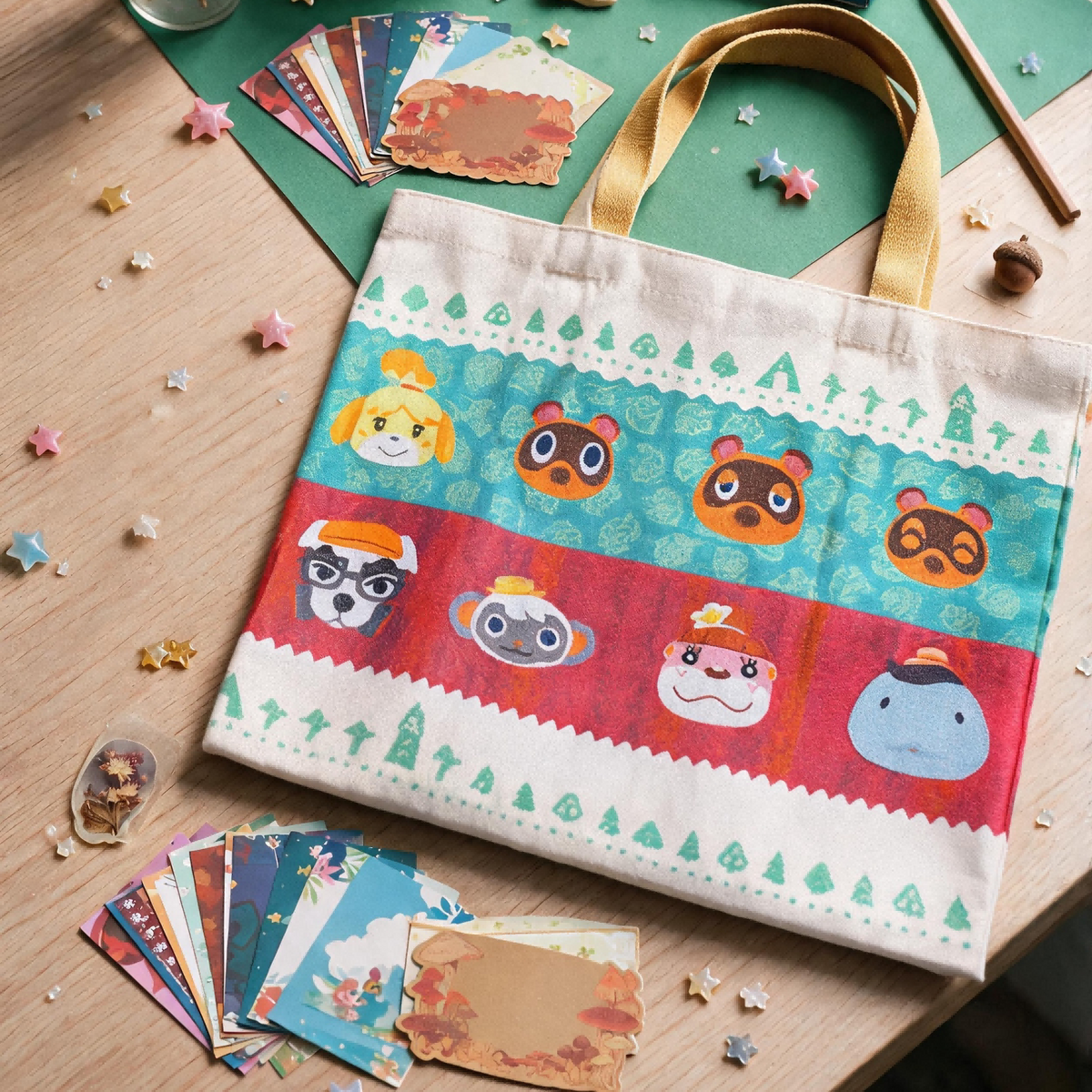 Animal Crossing Inspired 62PCS DAL Postcards, Game Merch, Cute Cartoon Themed Postcards for Fans