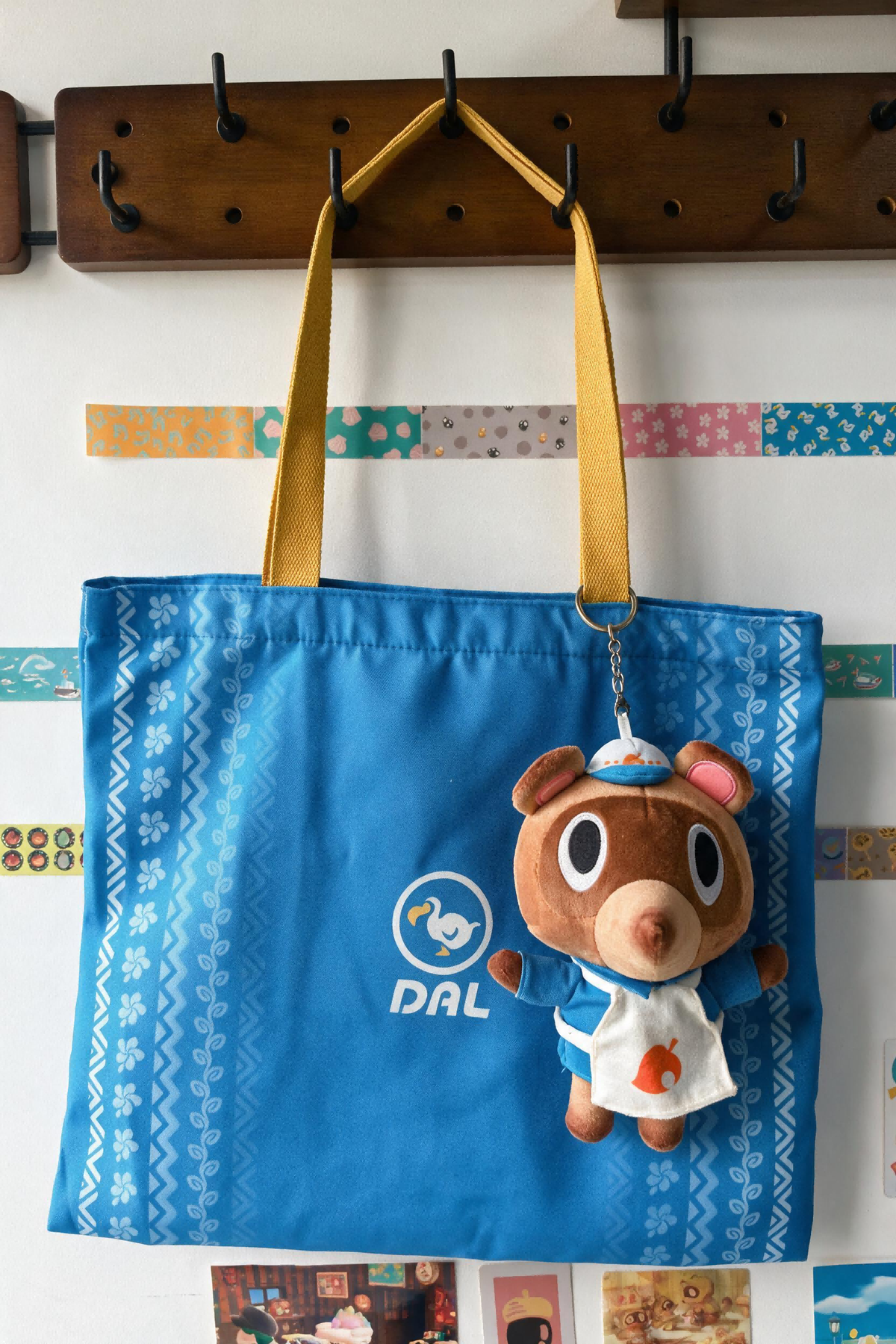 Animal Crossing Inspired Timmy in Uniform – 20cm Soft Plush Keychain & Bag Charm